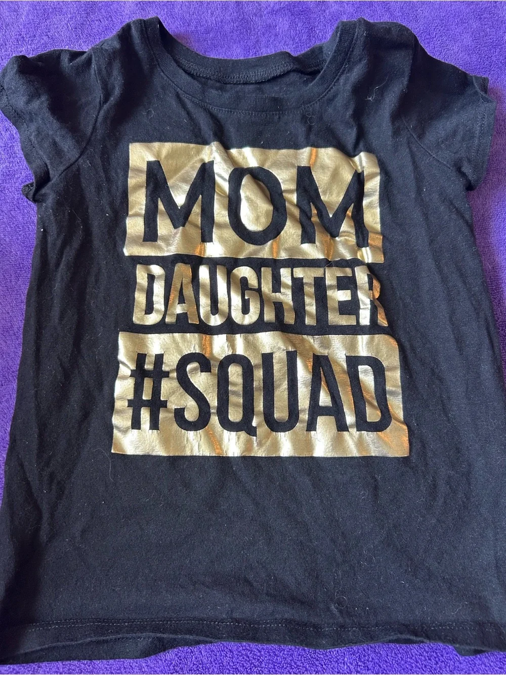 Mom Daughter #Squad Kids Graphic Tee